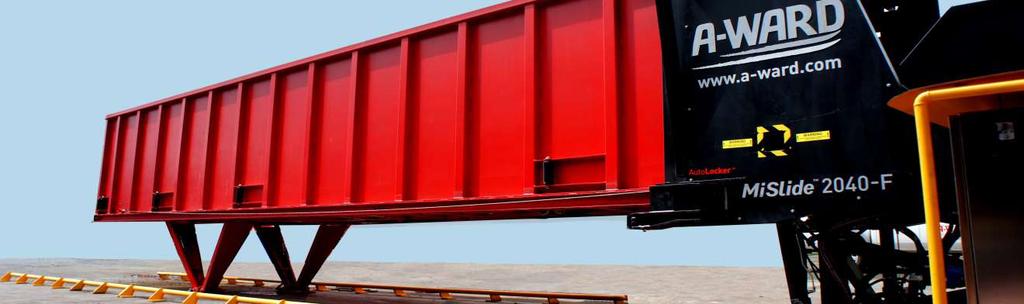 HORIZONTAL LOADING GET MORE DONE MiSlide is revolutionizing the world of container loading.