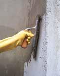 (C) REPAIR MORTAR products that make it possible to level all types of surfaces: Monofinish Fine smoothing of beams, pillars, balcony risers, eaves, and vertical concrete surfaces, with normal
