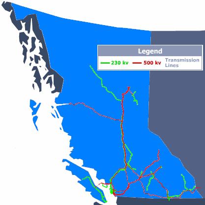 TRANSMISSION CAPACITY BCTC uses generation capacity to determine the transmission plan required to reliably deliver electricity to BC Hydro customers Generation operations
