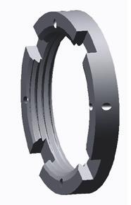 Reduced Flange Deviation (to be added at the end of your part number): - F312 for standard versions (F311 with safety castle nut*) - F59 for Stand Off versions (F58 with safety castle nut*) standard