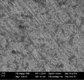 Figure-1(a). Un-CoatedSteel Substrates. Figure-1(b). Micro B 4C coating. Figure-1(e). 3% of Nano B 4C coating.