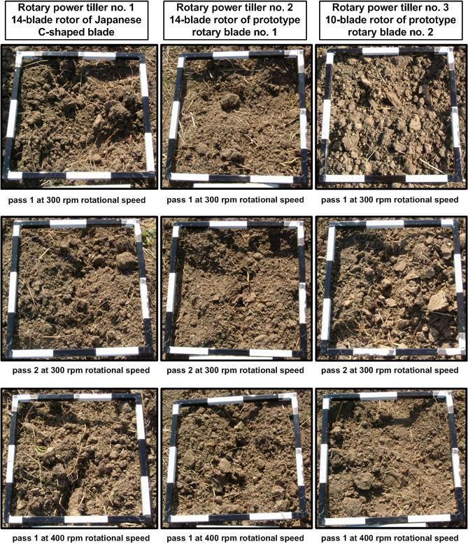 24 Figure 4. Weeds exposed on soil surface within a frame with an area of 0.