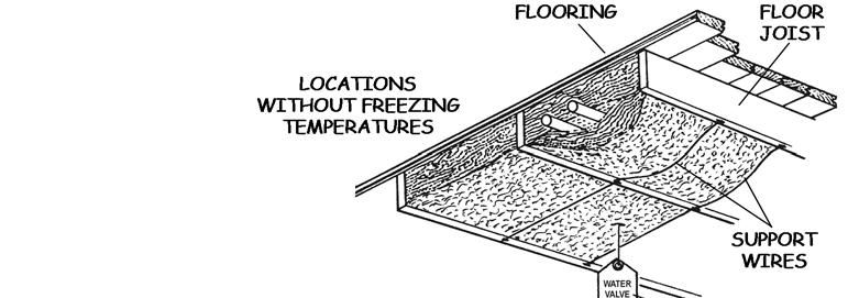 14. CRAWLSPACE ACCESS FROM CONDITIONED SPACE Access cover/door shall be insulated: - If horizontal, compliant with floor insulation level (R-19) - If vertical, compliant with wall insulation level