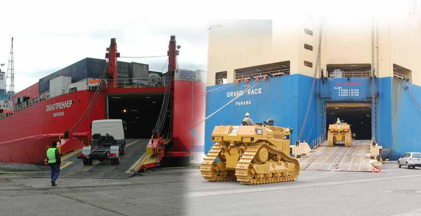 OUR RORO SERVICE SPECIALIZED FOR ROLLING STOCK RoRo is a term that is often used to describe a method of transporting vehicles.