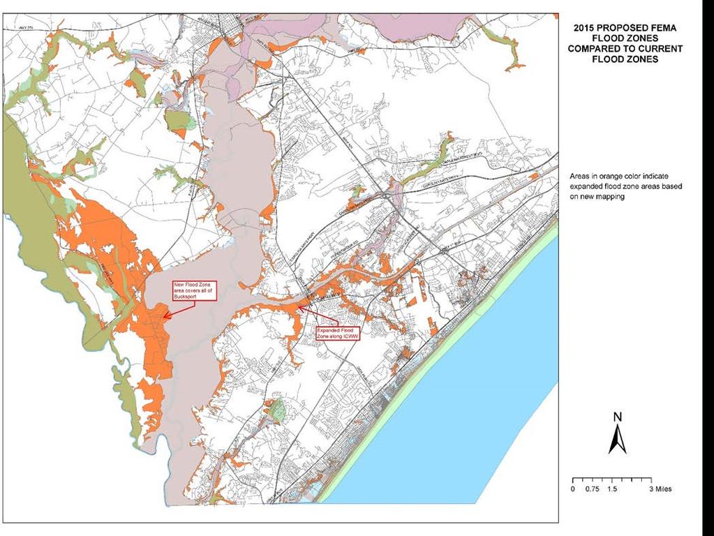 1 INTRODUCTION In September 2015, the Federal Emergency Management Agency (FEMA) updated the Flood Insurance Rate Map (FIRM) for Horry County, South Carolina.