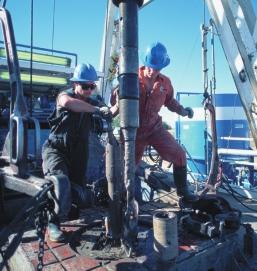 Drilling for Oil and Gas Oil and natural gas are fossil fuels that can be pumped from underground deposits.