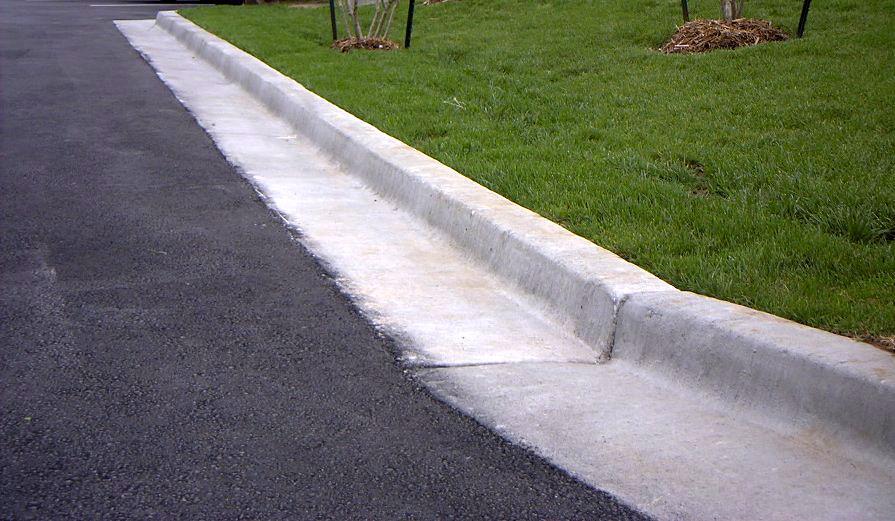 All curbing must be clean.