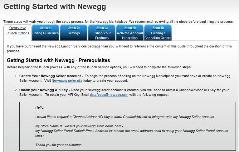 Resources: Newegg