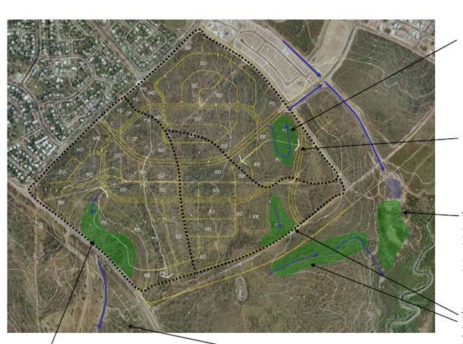 BELLAMACK Concept Design Constructed Wetland Bioretention Basin (alternate option) Existing