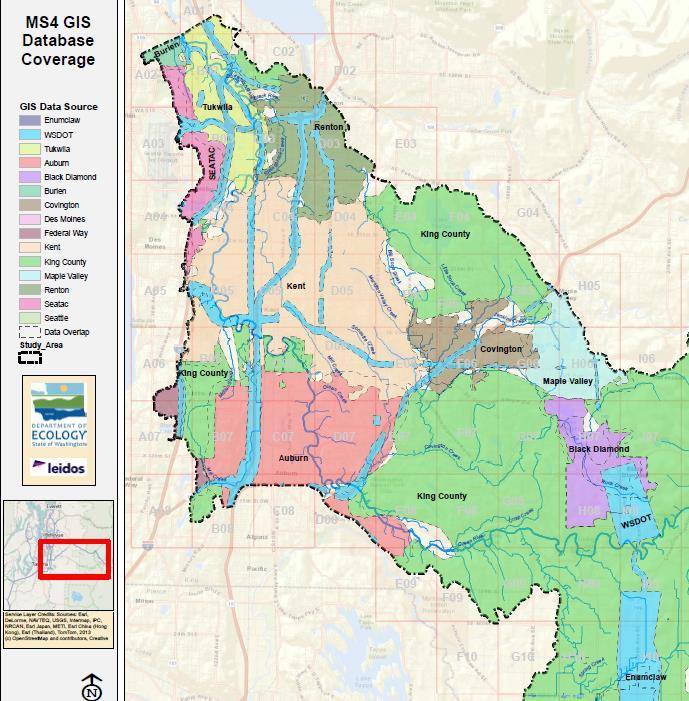 MS4 Mapping Green-Duwamish River Watershed: Compendium of