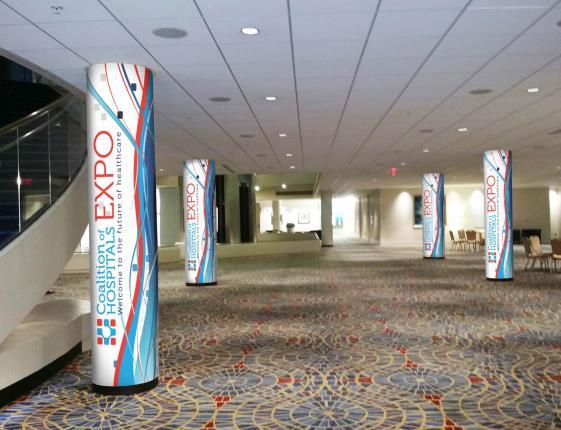 Recognition as Sponsor on GFMC mobile app Marquis Ballroom Wall Dividers $8,500 Includes graphic on two sides of wall, plus end-cap making your message viewable from foyer