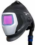 9100 Air Welding Shield for Respiratory Protection 56 66 00 Speedglas 9100 Air Welding Shield without welding filter, with Adflo Respirator.