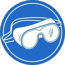 PPE Eye / Face Hands Body Respiratory Wear splash-proof goggles. Wear PVC or rubber gloves. Wear coveralls. In a laboratory situation, wear a laboratory coat.