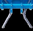 fitted with: - Agitation augers for a continuous feed to the metering mechanism - Pivoting grid to