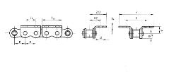 Standard Attachments K1 and K2 M1and M2 extended pins The normal standard attachments are K s, M s and extended pins as shown. The number after the letter relates to the number of holes.