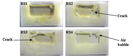 the yellow colour of the cured epoxy samples increases the radiation absorption in the UVA band as reported by Asilturk et al.