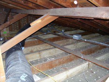 7. Attic Plumbing vents only Attic Insulation Condition 8.
