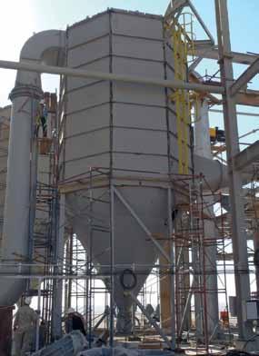 7 DuoClean DC8 achievements in Egypt In 2010, FLSmidth installed four DC8 filters at the BMIC plant in Egypt for the cement mill and the cement separator.