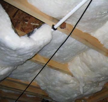 Cut and split insulation