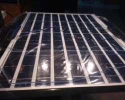 Used solar PV module was of maximum power output 40 W.