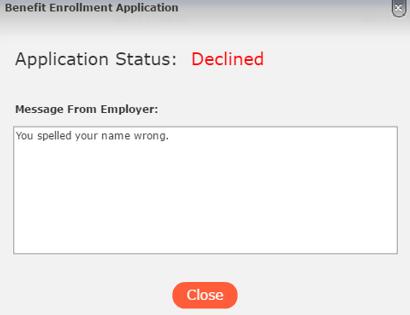 3.4 Enrollment Status The Banner on the left-side of the ESS module should now display Pending Review under the
