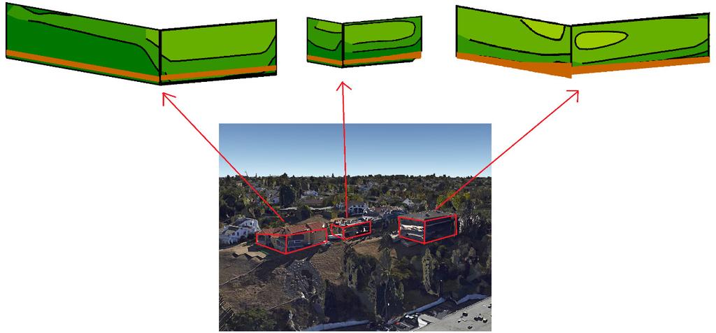 Figure 7 below illustrates the rooftop HVAC unit noise dba ratings mapped over the relevant area.