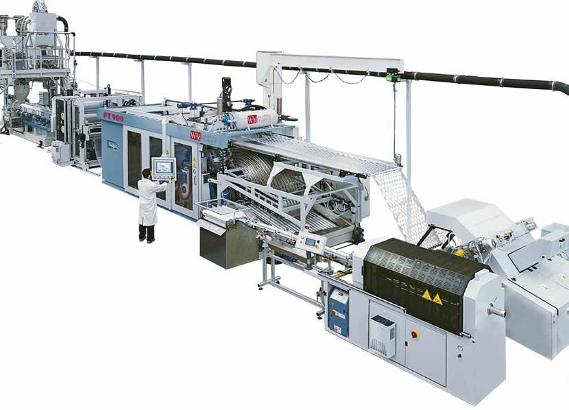 The IN-LINE version guarantees a high performance system in terms of production speed,