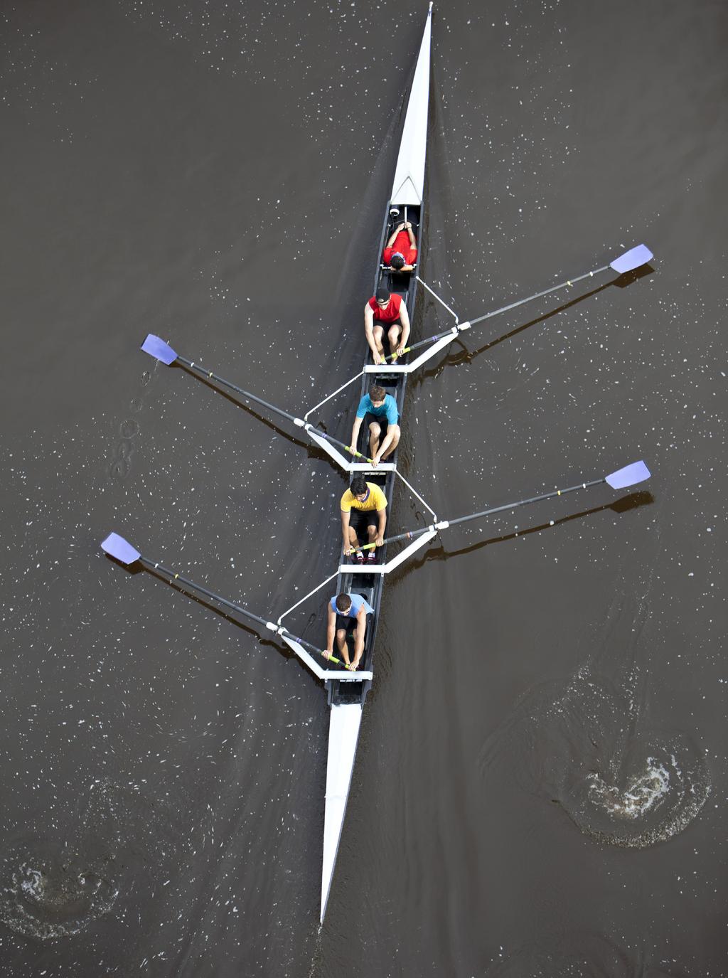3 Imagine Your Sales Team on a Boat A sales team is like a crew team each member pulls their own weight while also moving the entire boat forward.