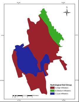 Figure 2: Soil Map of the Study Area Figure