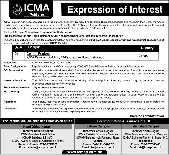 Introduction about ICMA Pakistan ICMA Pakistan is a professional not-for-profit accounting Institution.