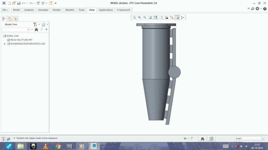 Defect Analysis of Inlet Tube Casting by Computer Simulation 135 CASTING SIMULATION