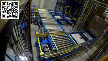 TC TRANSFER CONVEYOR The main functionality of this conveyor is to change the transport direction and the orientation of the pallet in the same movement.
