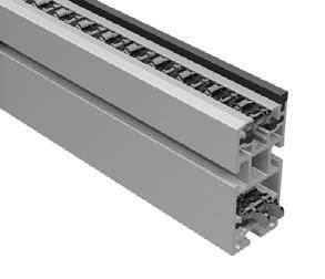 standard Features FPF-P 2045 Flat Top Chain Conveyor Suitable for accumulating operation Curve module (minimum radius of 600 mm) Curve angle 90 and 180 Automatic chain tensioning included Anti-static