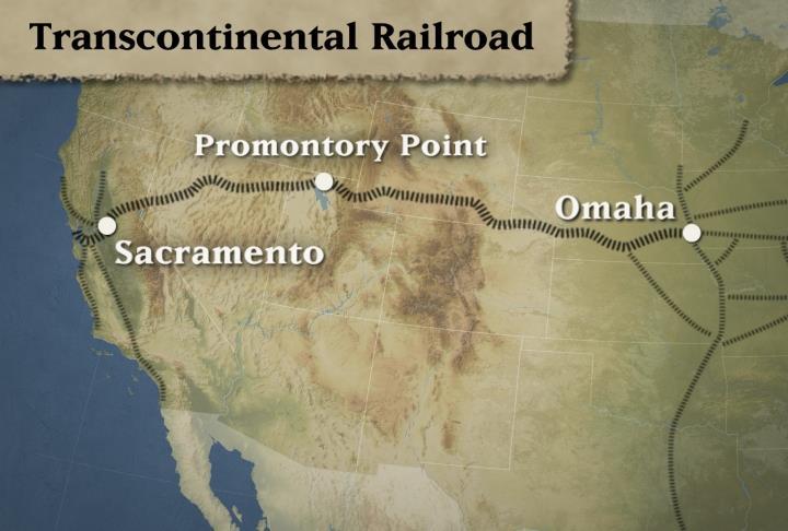 Pacific and Central Pacific Railroads Both companies were given