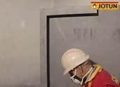 a spray gun Start with the paint brush Then, use the back roller Light blast Thoroug h Blast Clean Very Thorough blast Clean Blast to Visually Clean Steel Finally, apply the remaining areas with the