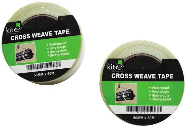 It is tamper evident and also offers an incredibly secure seal because the tape bonds directly with
