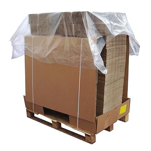 Top Covers Pallet top covers, or dust sheets, sit on top of the pallet to protect