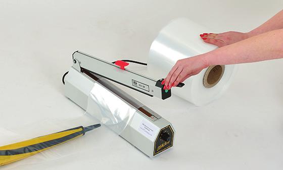 Heat Sealing as easy as 1 2 3 Heat sealing is quick, easy, cost-effective, and gives a professional looking package each and every