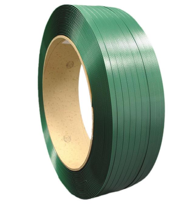Available in the 3 most popular widths 13, 16 & 19mm Polyester Strapping Available on a plastic or cardboard core Corded Strapping High strength