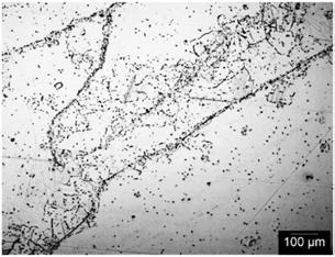 The Co-9l-9W-2Ti ingot showed evidence of minor amounts of dynamic recrystallization during hot working in addition to the grain boundary decoration by Co 3 W particles.