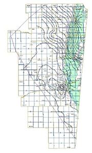 Paleozoic aquifers Potentiometric maps of the