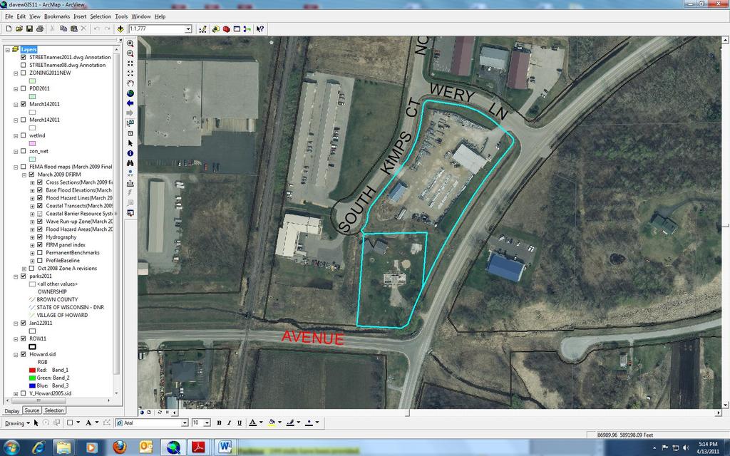 ATTACHMENTS I Location Map II Site Plan Review Application signature