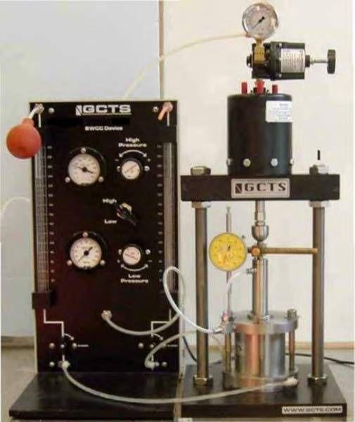 Fifteen bar Pressure Plate equipment manufactured by GCTS, U.S.A.