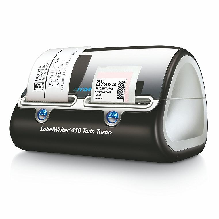 HARDWARE DYMO TWIN TURBO LABEL PRINTER Prints labels and postage Use with Endicia s free print