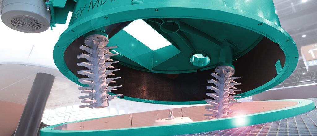 FINISHED SAND PREPARATION Our high-performance batch rotary mixers are cost-efficient. They are the best available in their field and the KEY component in sand preparation plants.