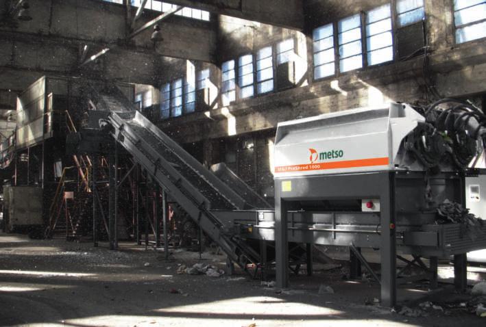Metso Waste Recycling the waste shredder expert The M&J PreShred stationary pre-shredders Metso Waste Recycling specializes in the design and manufacture of heavy-duty shredding equipment for waste