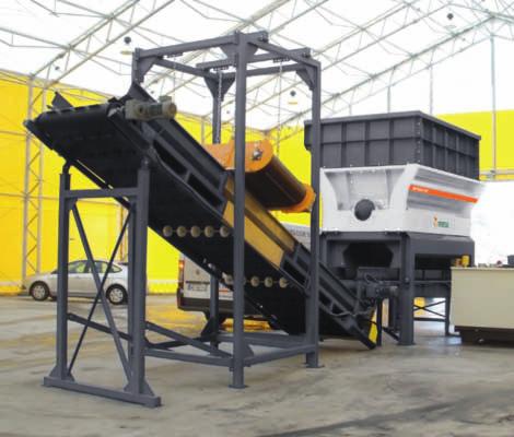 Advanced waste and applications technology Metso Waste Recycling s shredding technology is based on extremely aggressive knife designs and open cutting tables.