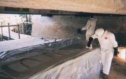 Shear strengthening of a slab in a