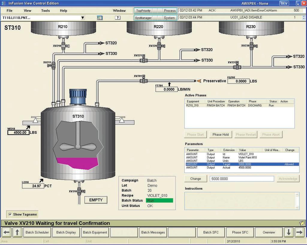 most complex batching processes that require a high level of flexibility.