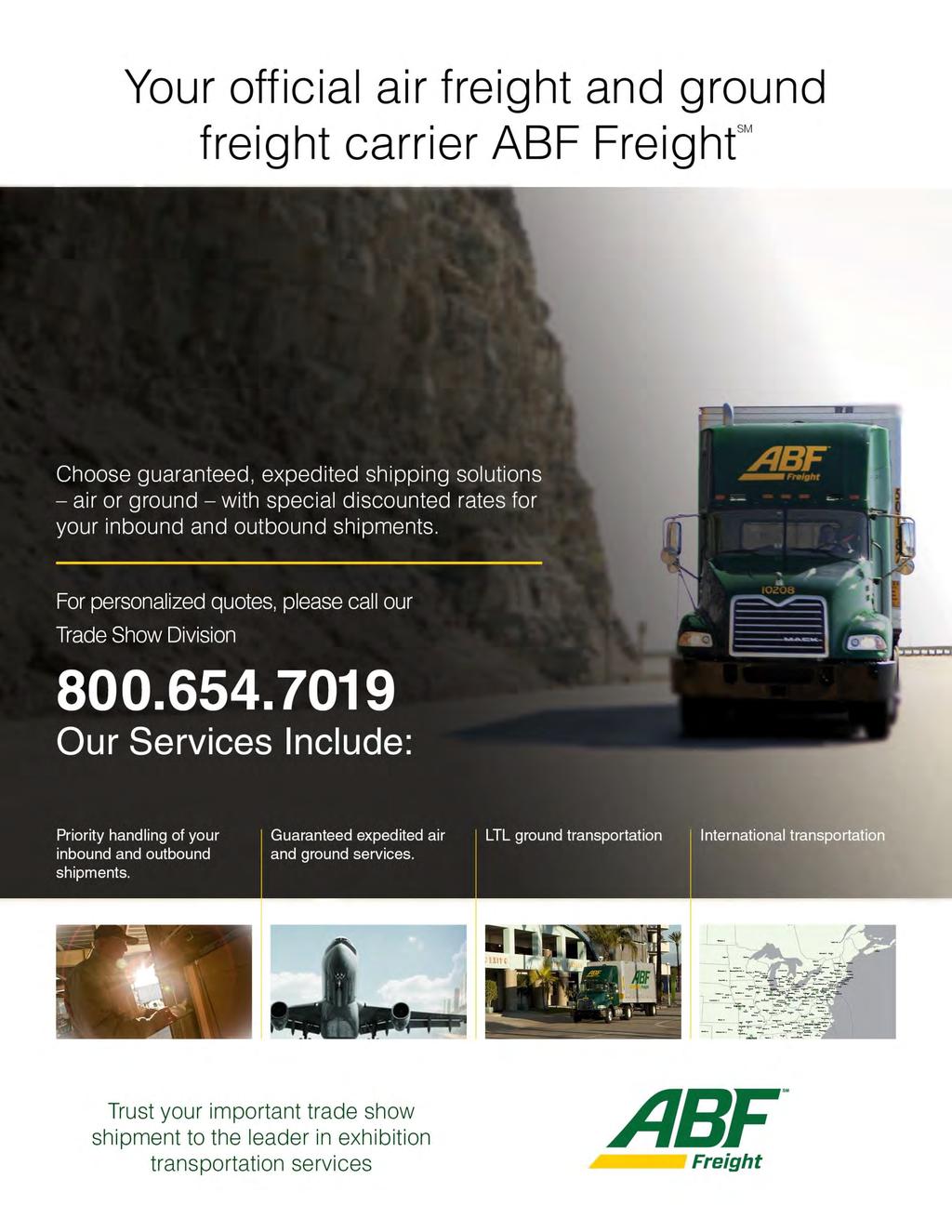 Let ABF Freight make the SBI/ACR Breast